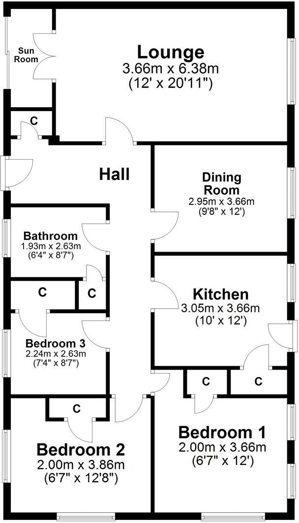 Fir Tree Close, Wigston floorplan