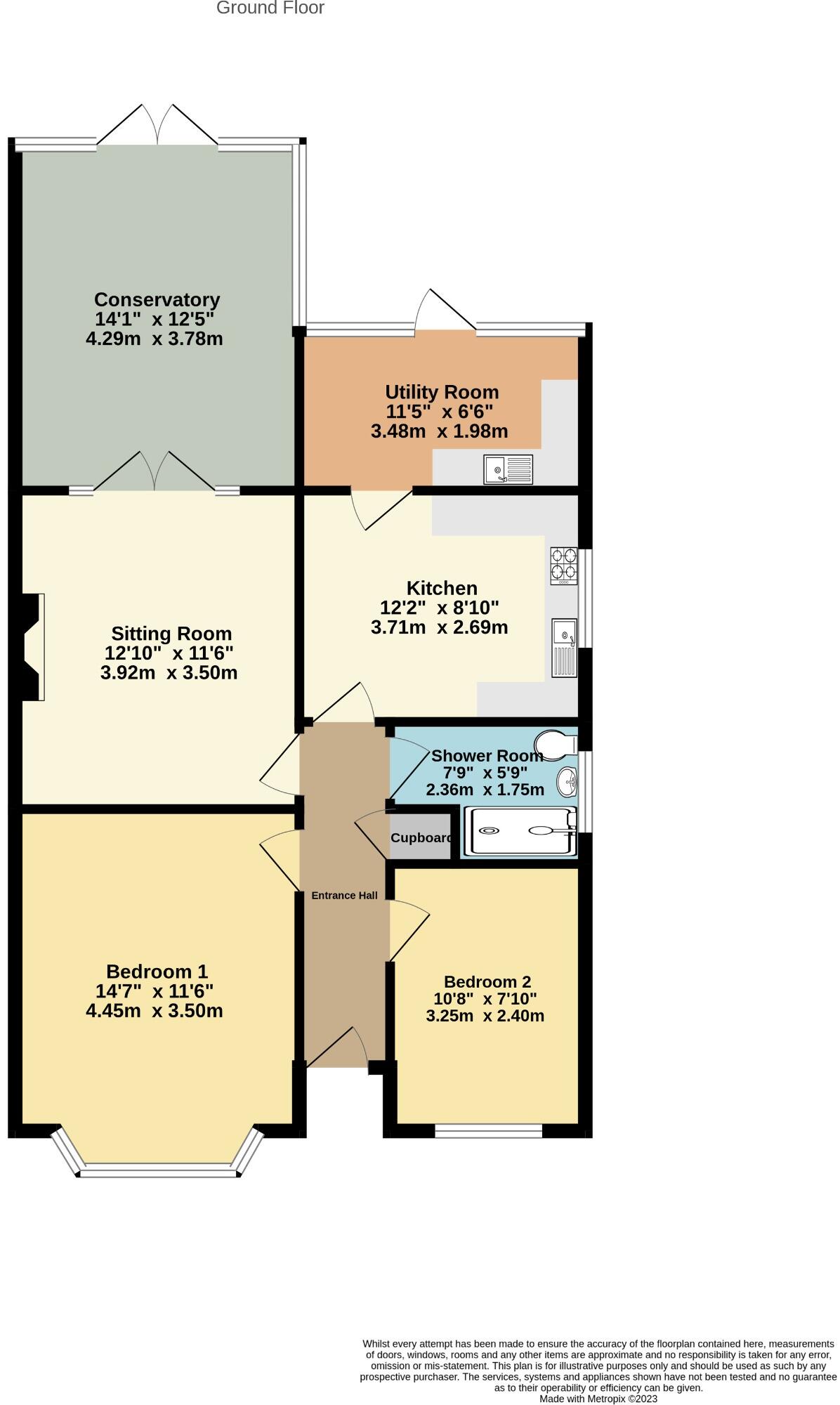 PARK LANE - HAVANT - UNFURNISHED floorplan