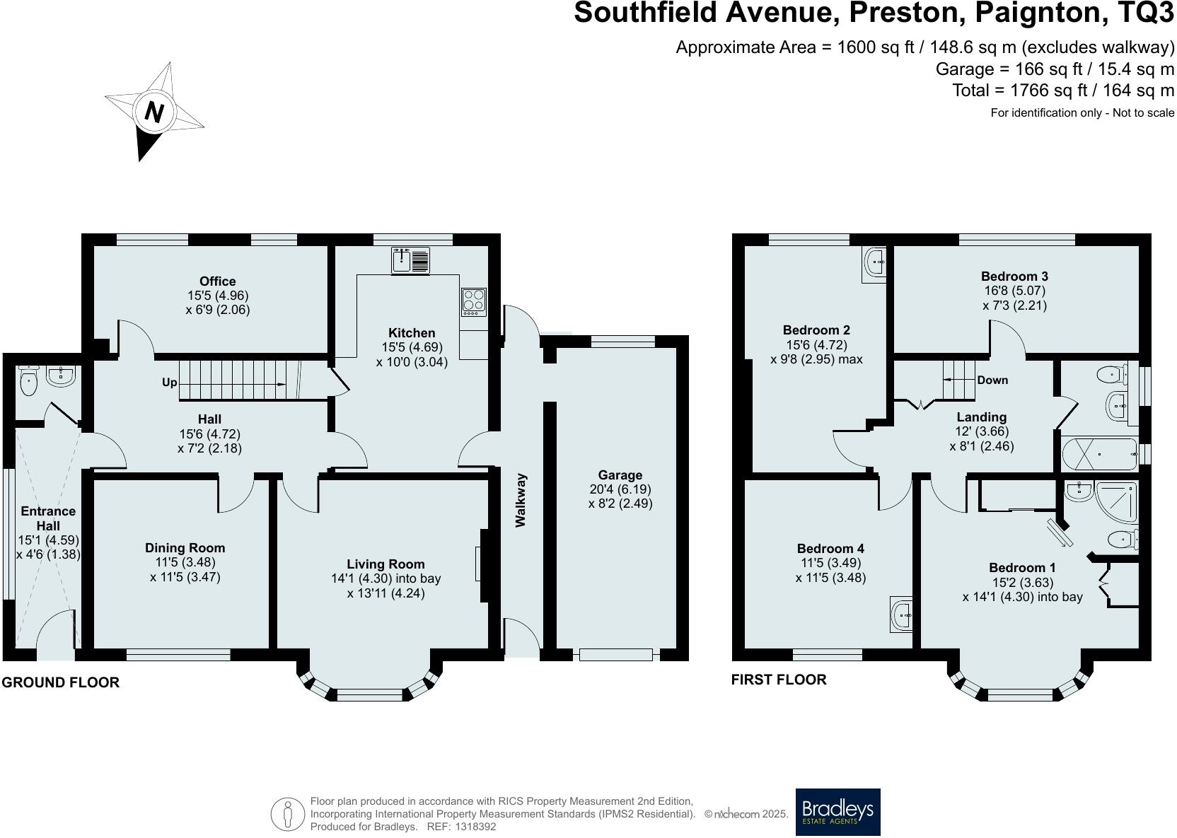 Southfield Avenue, Preston, Paignton, Devon floorplan