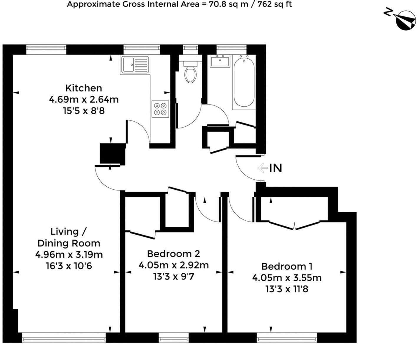 Latimer Grange, Oxford floorplan