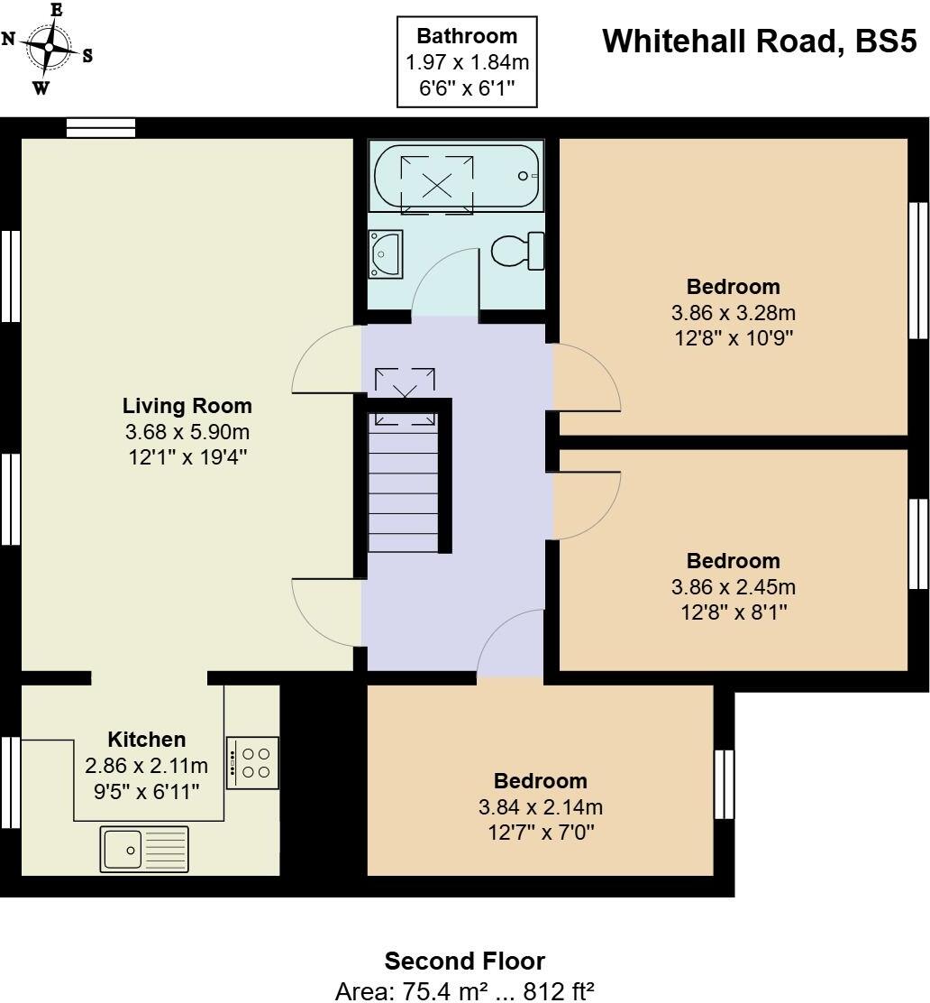 Whitehall Road, Easton floorplan