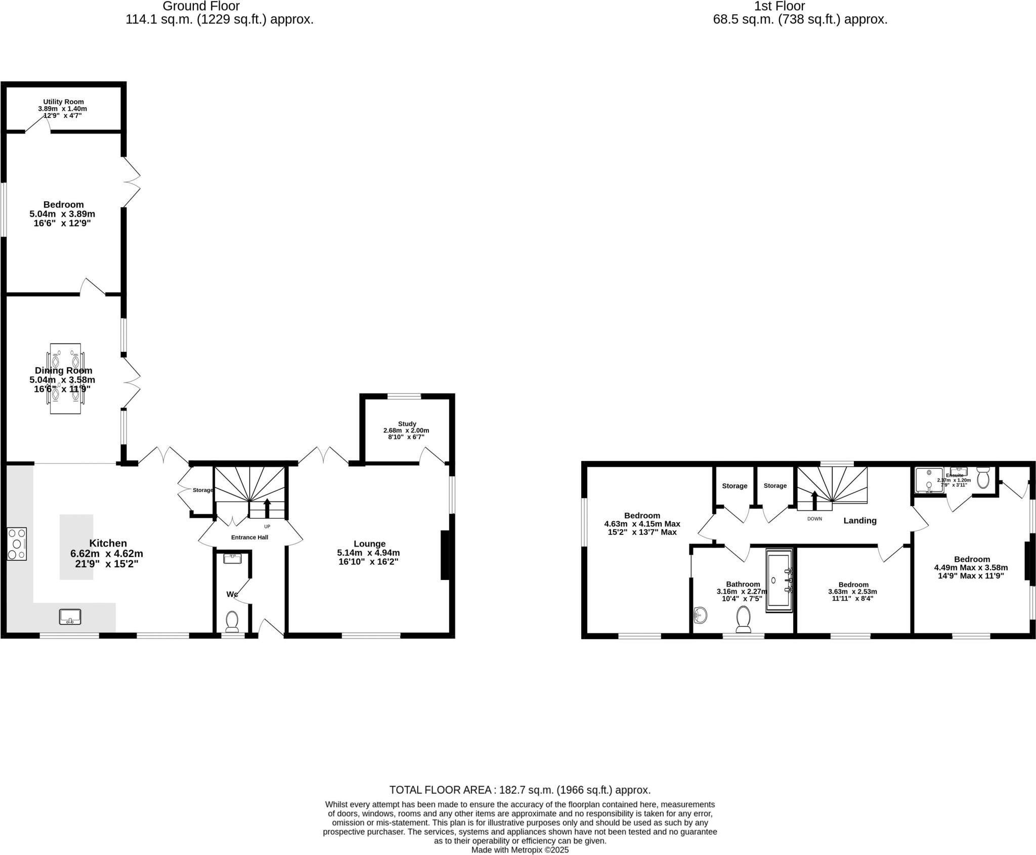 Llanvetherine, Abergavenny floorplan