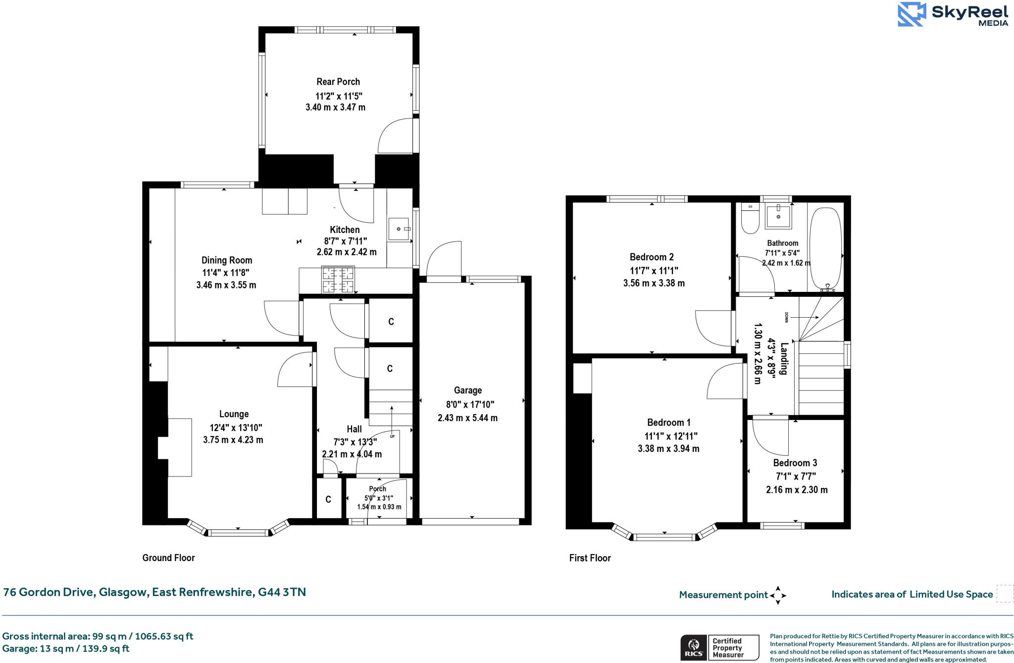 Gordon Drive, Netherlee, East Renfrewshire floorplan