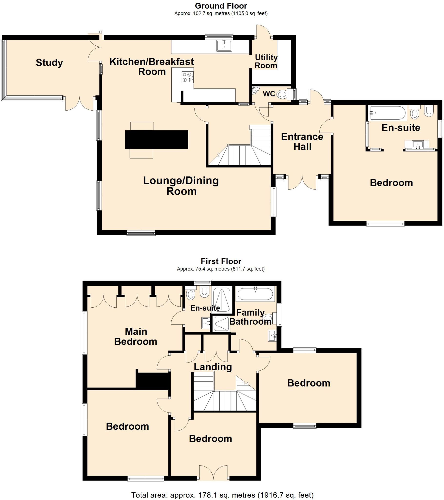 Sandling Road, Sandling, Hythe, Kent, CT21 floorplan