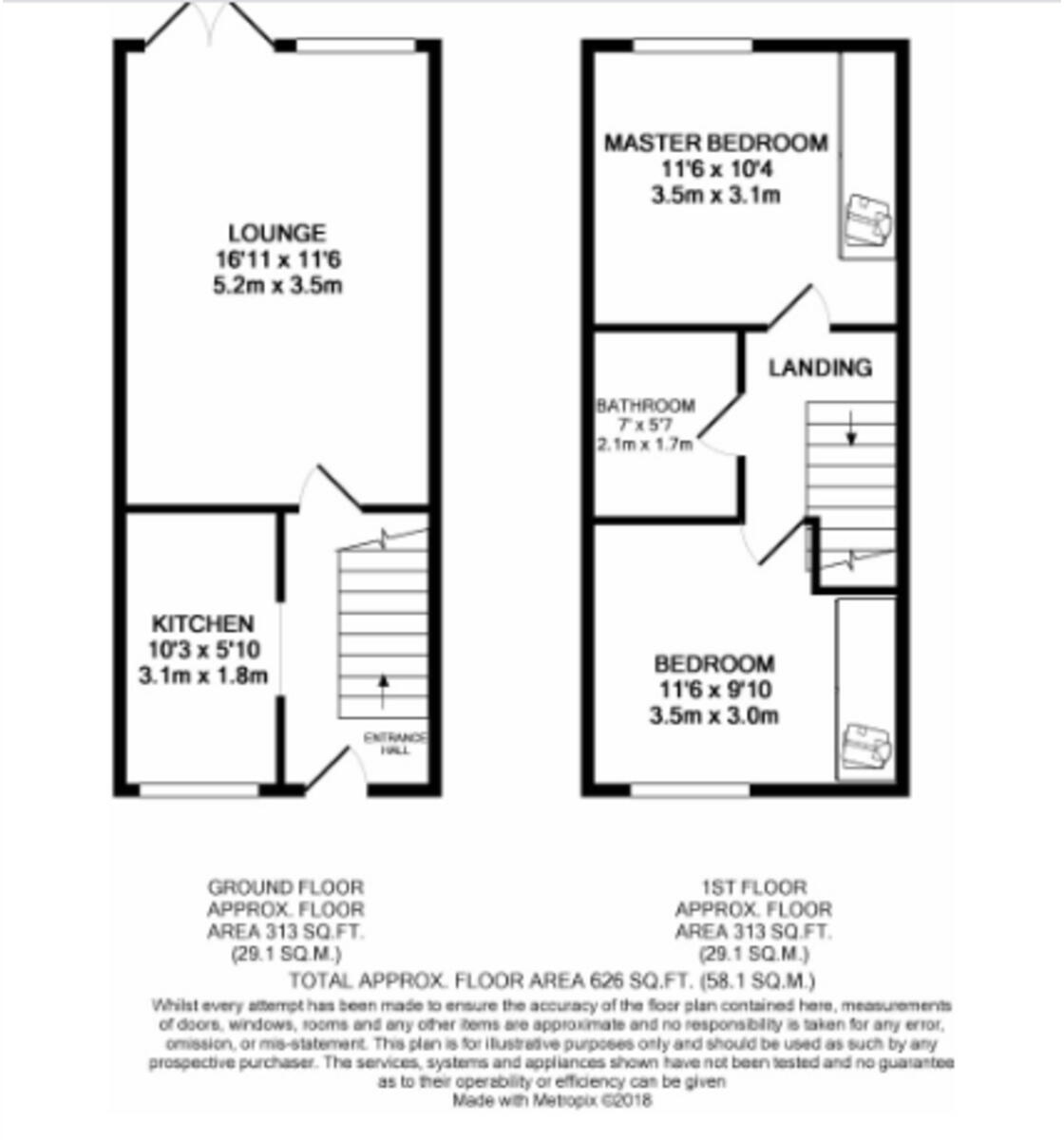 Forest Glade, Basildon floorplan