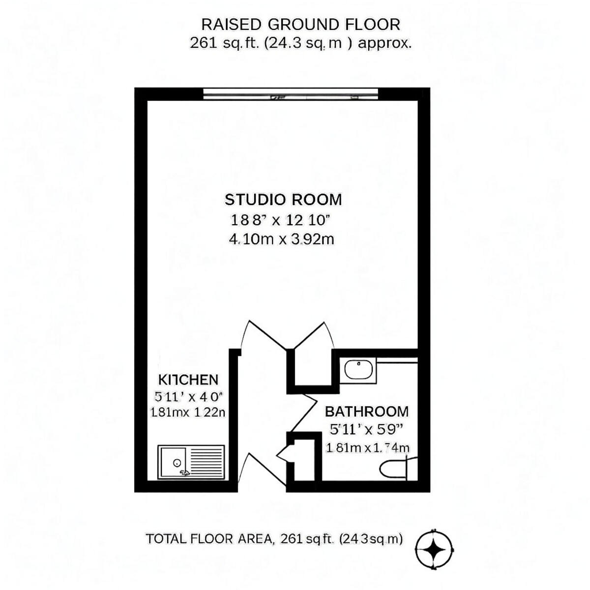 Chesham Street, Brighton, BN2 floorplan