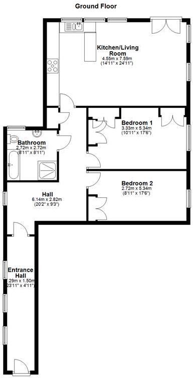 The Crescent, Hest Bank, Lancaster floorplan