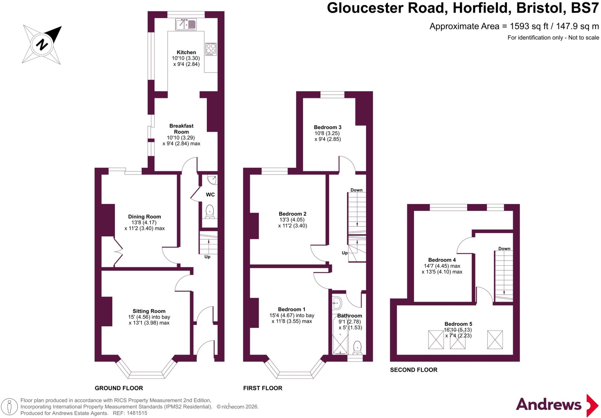 Gloucester Road, Horfield, Bristol, BS7 floorplan