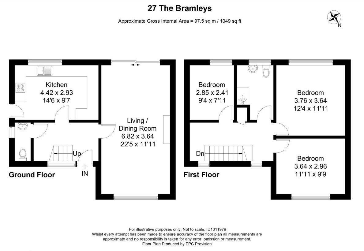 The Bramleys, Nailsea floorplan