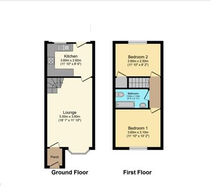 Lakemore, Peterlee, SR8 floorplan