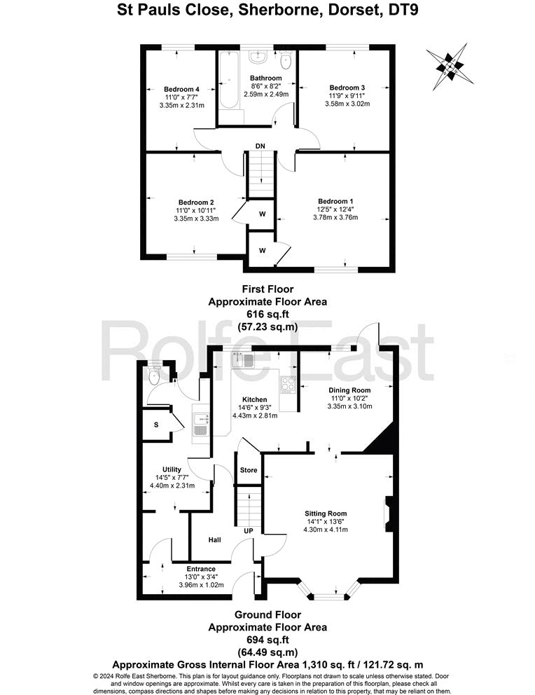 St. Pauls Close, Sherborne floorplan