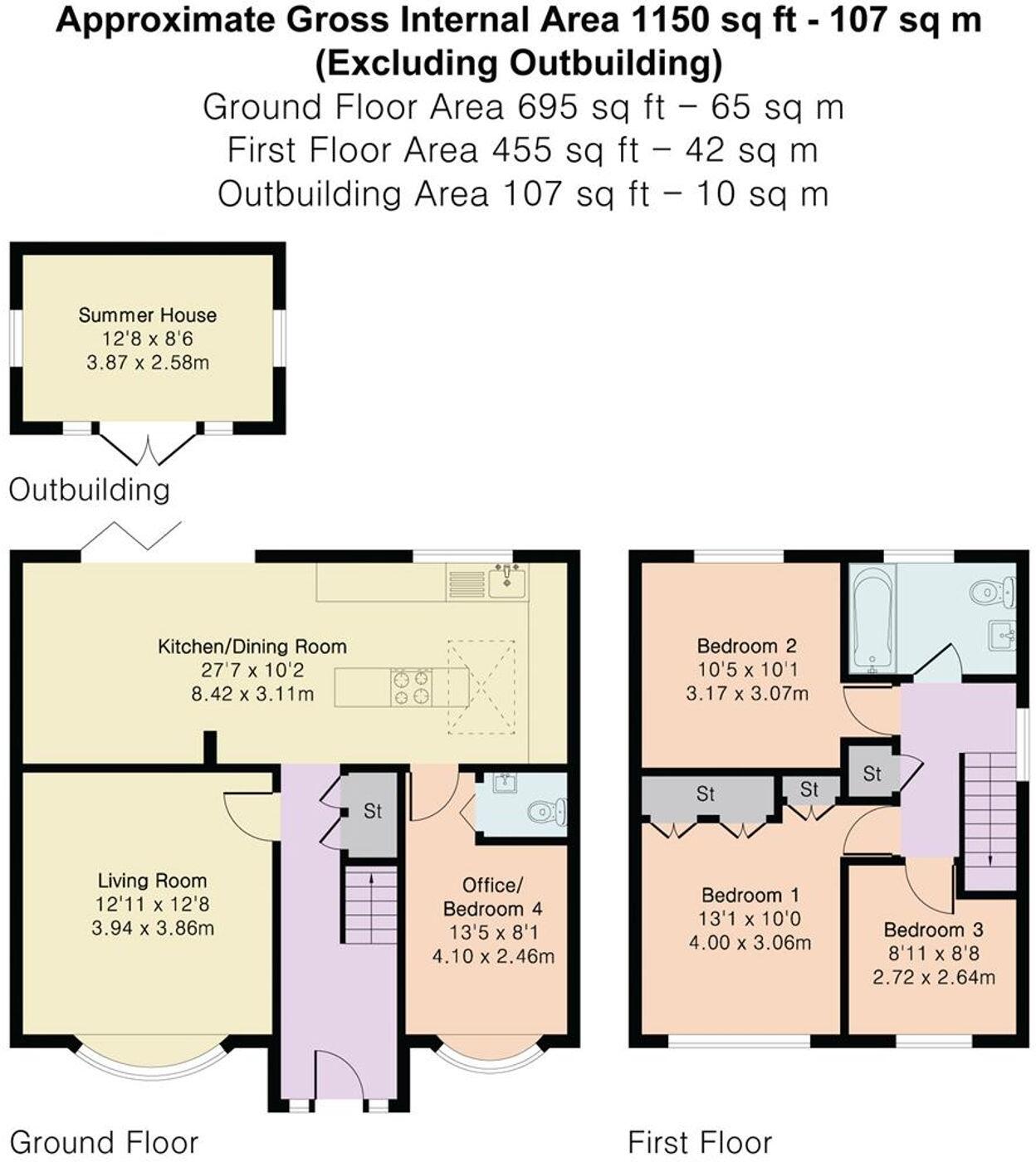 The Wick, Hertford, SG14 floorplan