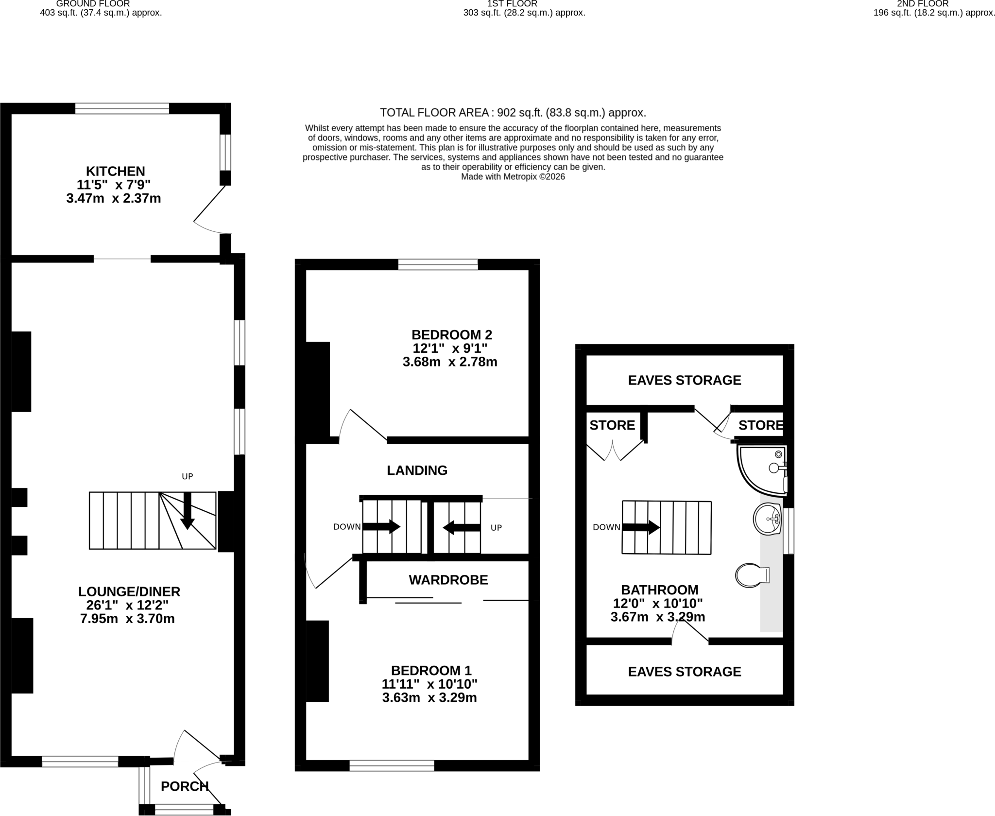 Whitemoor Hall, Whitemoor Lane, Belper, Derbyshire, DE56 floorplan