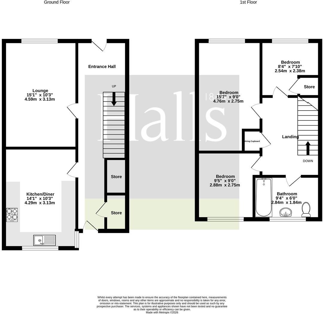 Wildwood, Telford floorplan