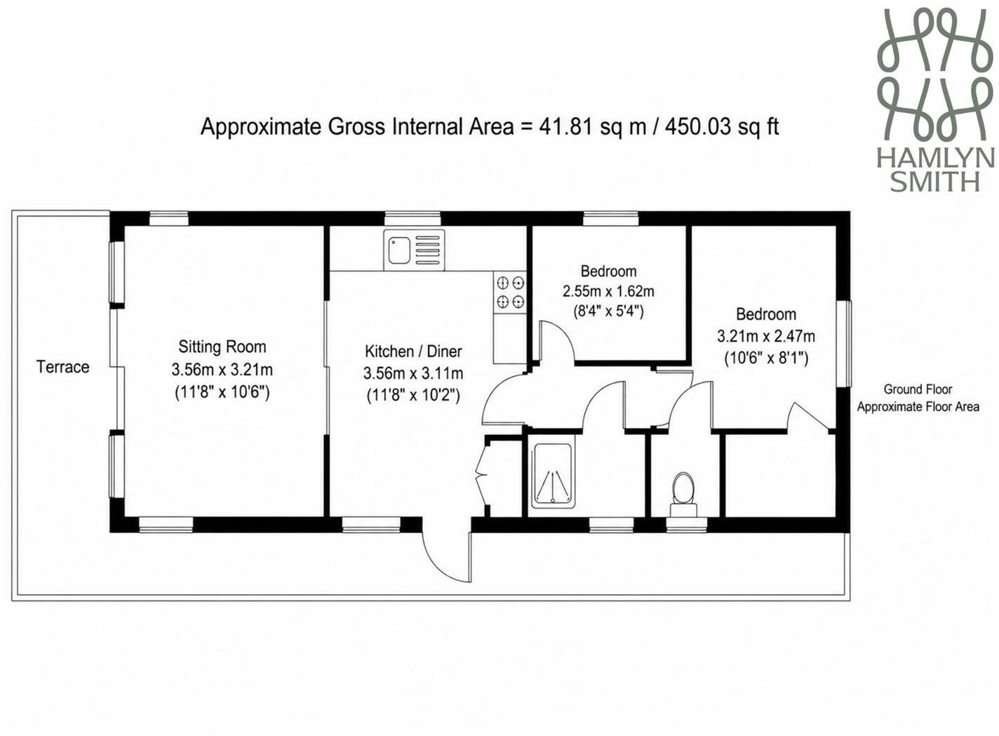 Bramlands Lane, Woodmancote floorplan