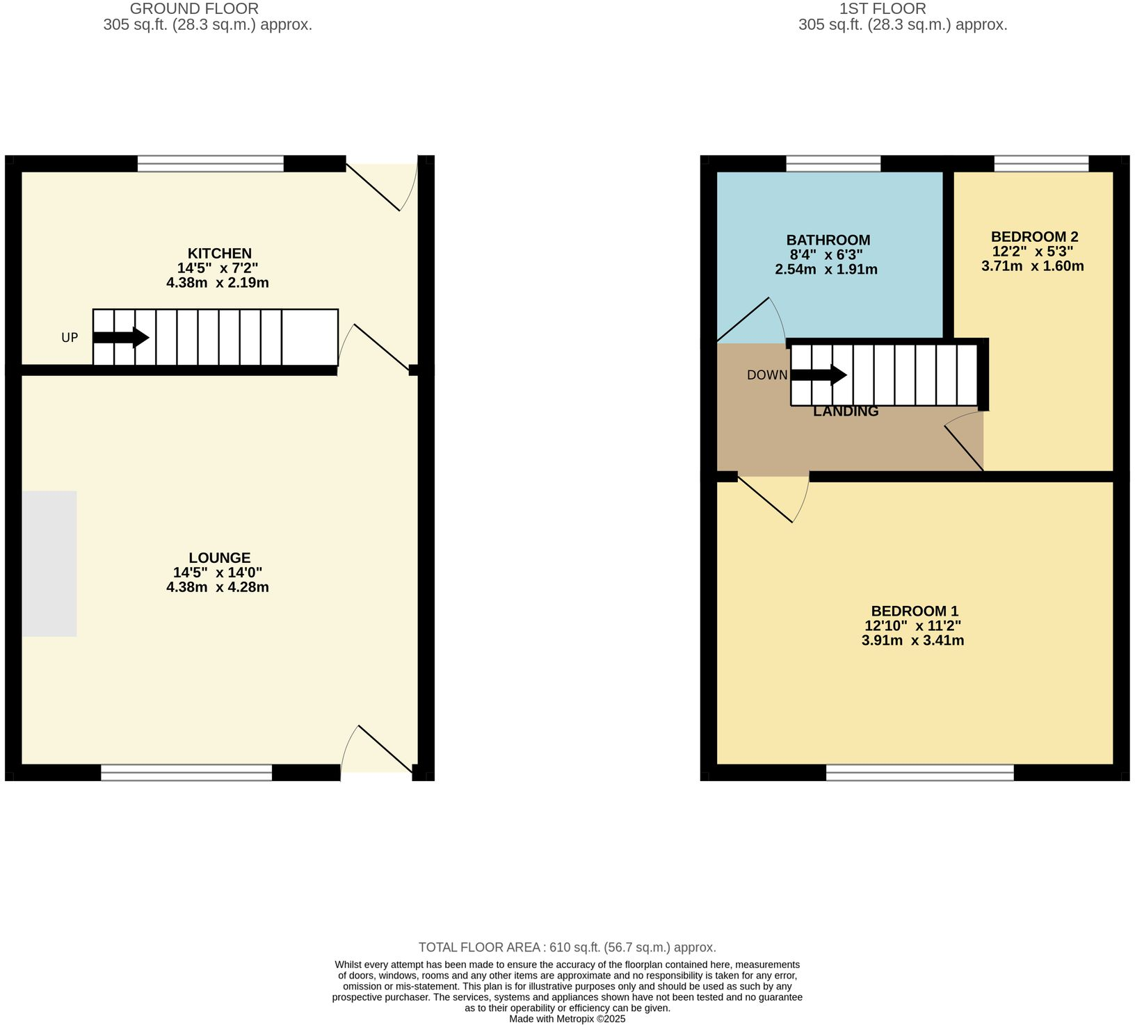 Heywood Old Road, Middleton, M24 floorplan