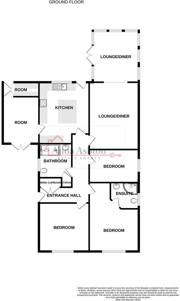 Clos Nant-Y-Ci, Saron, Ammanford floorplan