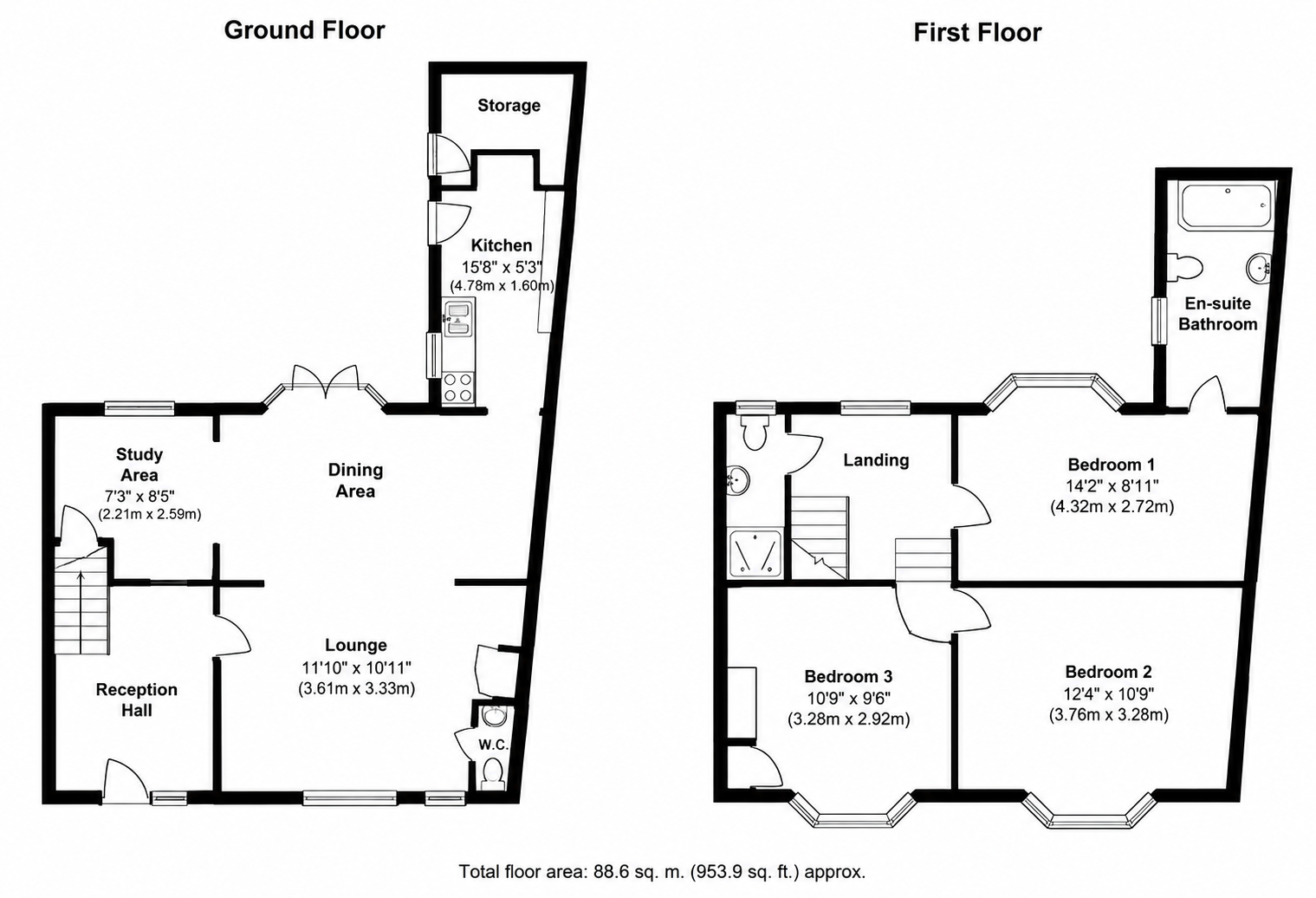 Drury Lane, Lincoln floorplan