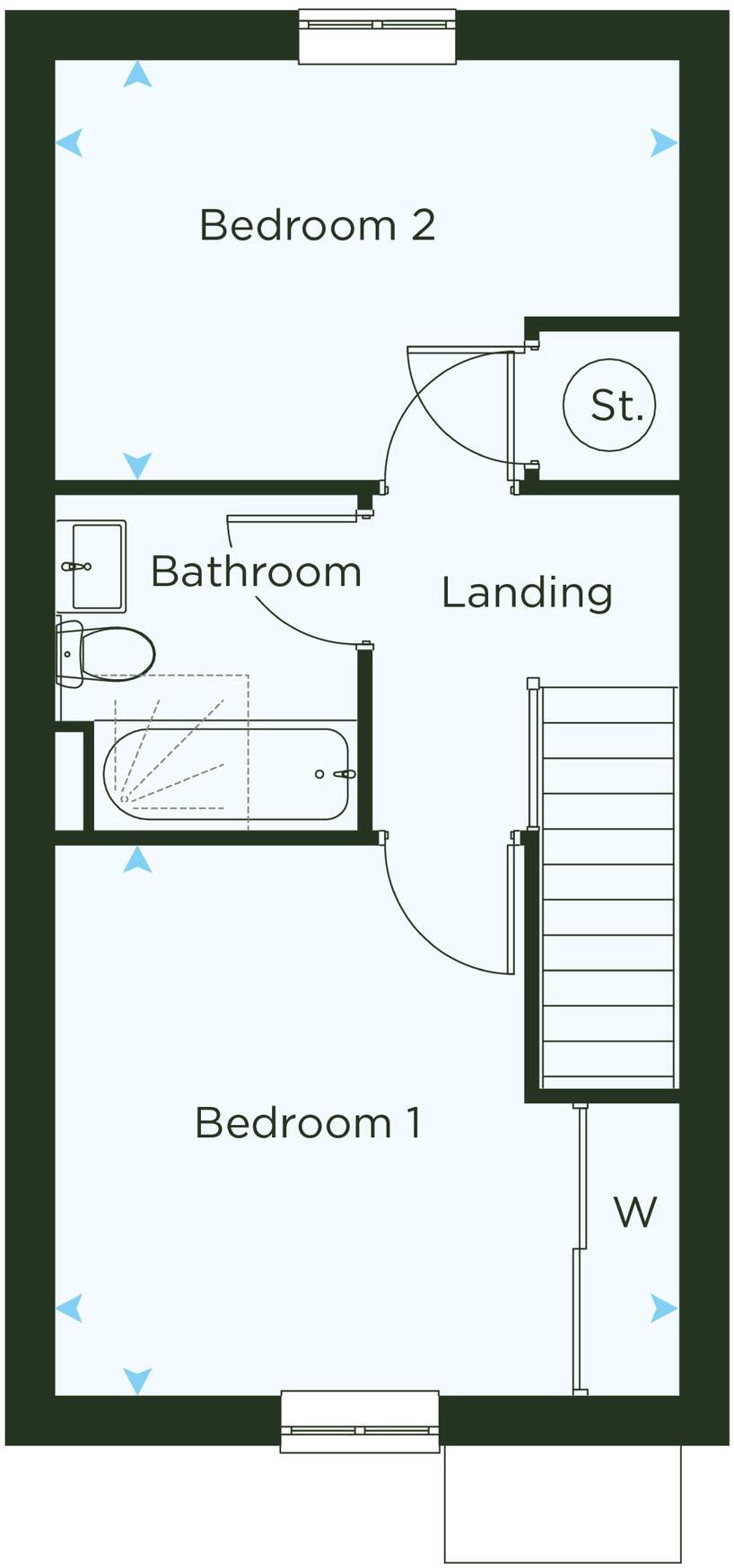 Maple Rise, Thorn Road, LU5 floorplan