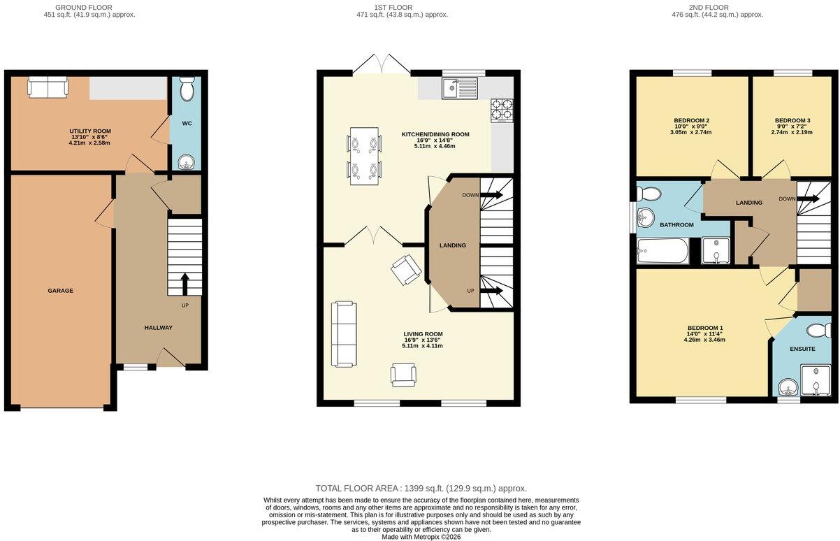 Butterfield Close, Brigham, Cockermouth, CA13 floorplan