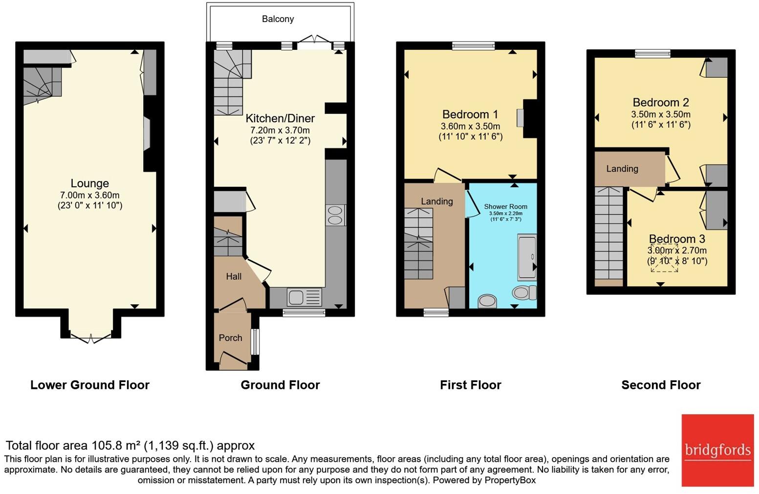Park Row, Knaresborough, North Yorkshire, HG5 floorplan