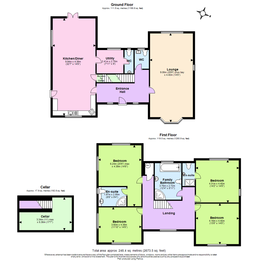 Wysall Lane, Keyworth, Nottingham floorplan