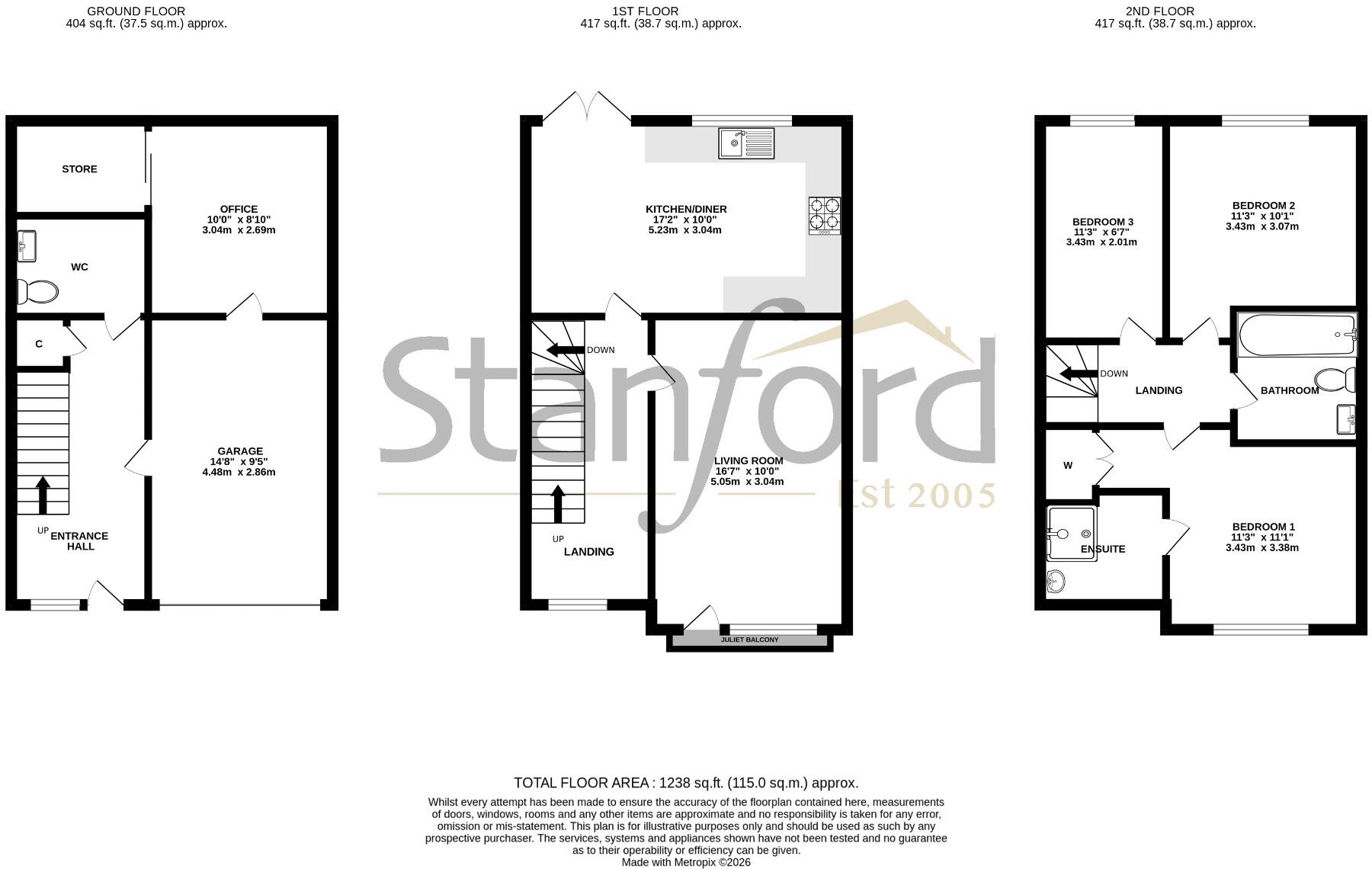 Mansfield Park Street, Southampton, Hampshire, SO18 floorplan