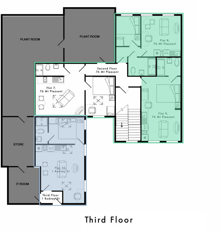 Mount Pleasant, Liverpool, L3 floorplan