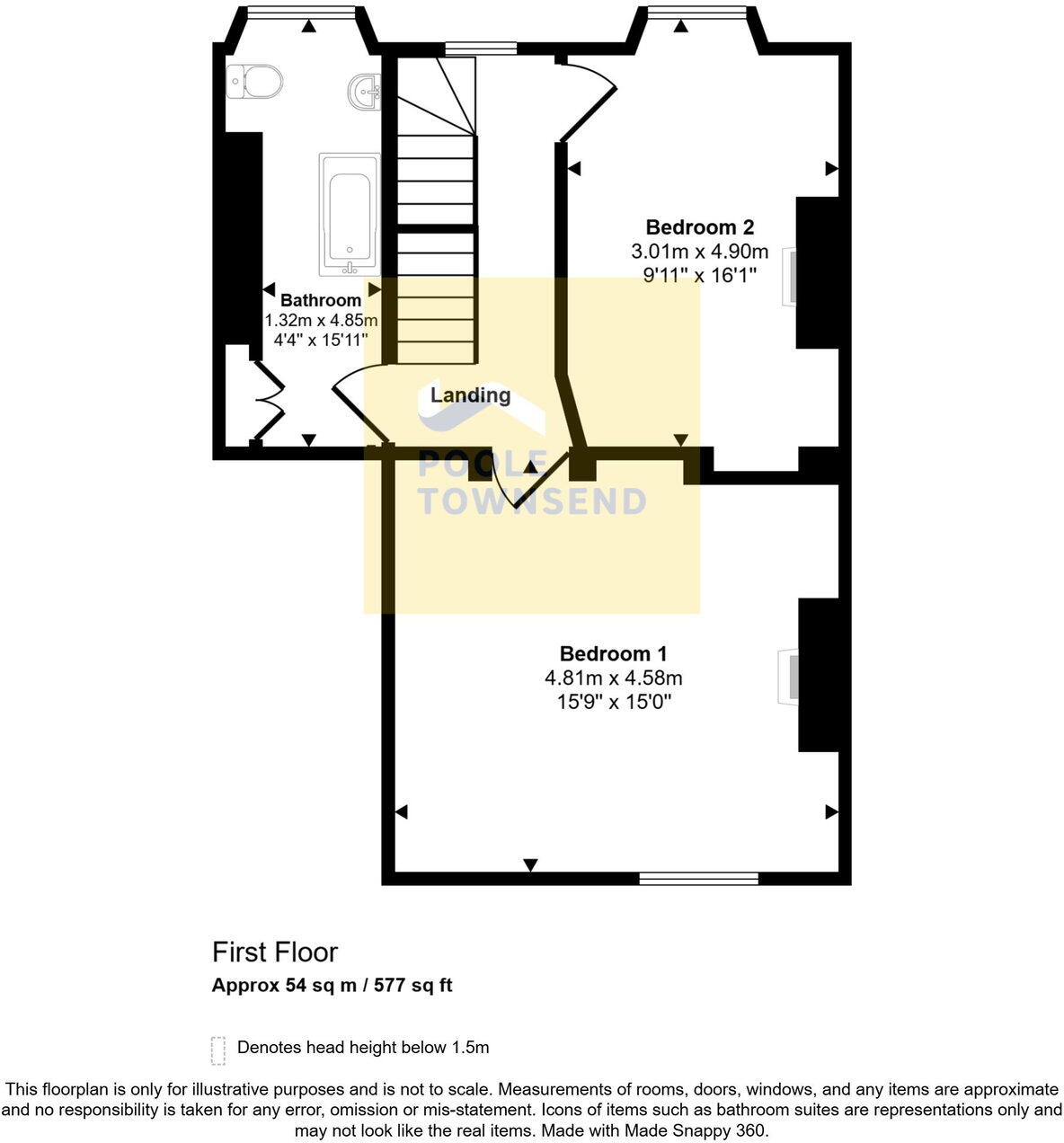 Penny Bridge, Ulverston floorplan