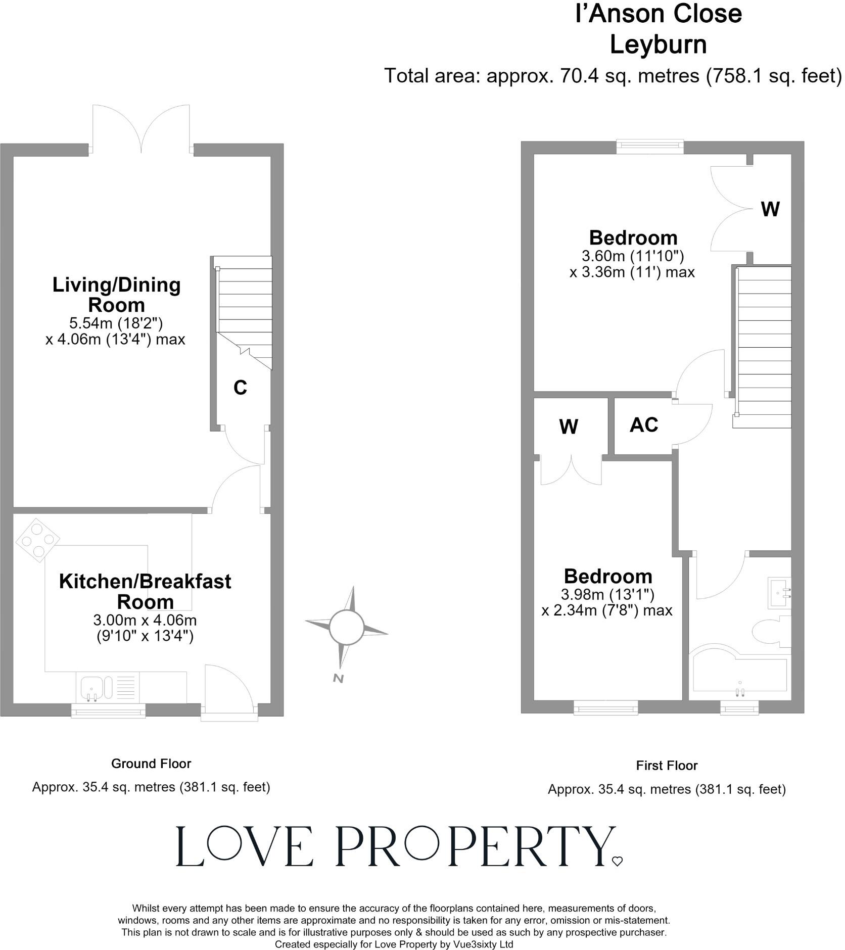 Leyburn, North Yorkshire, DL8 floorplan