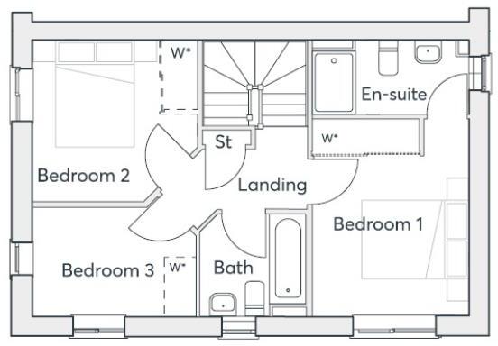 Baldwin Drive, NP19 4DW, UK floorplan