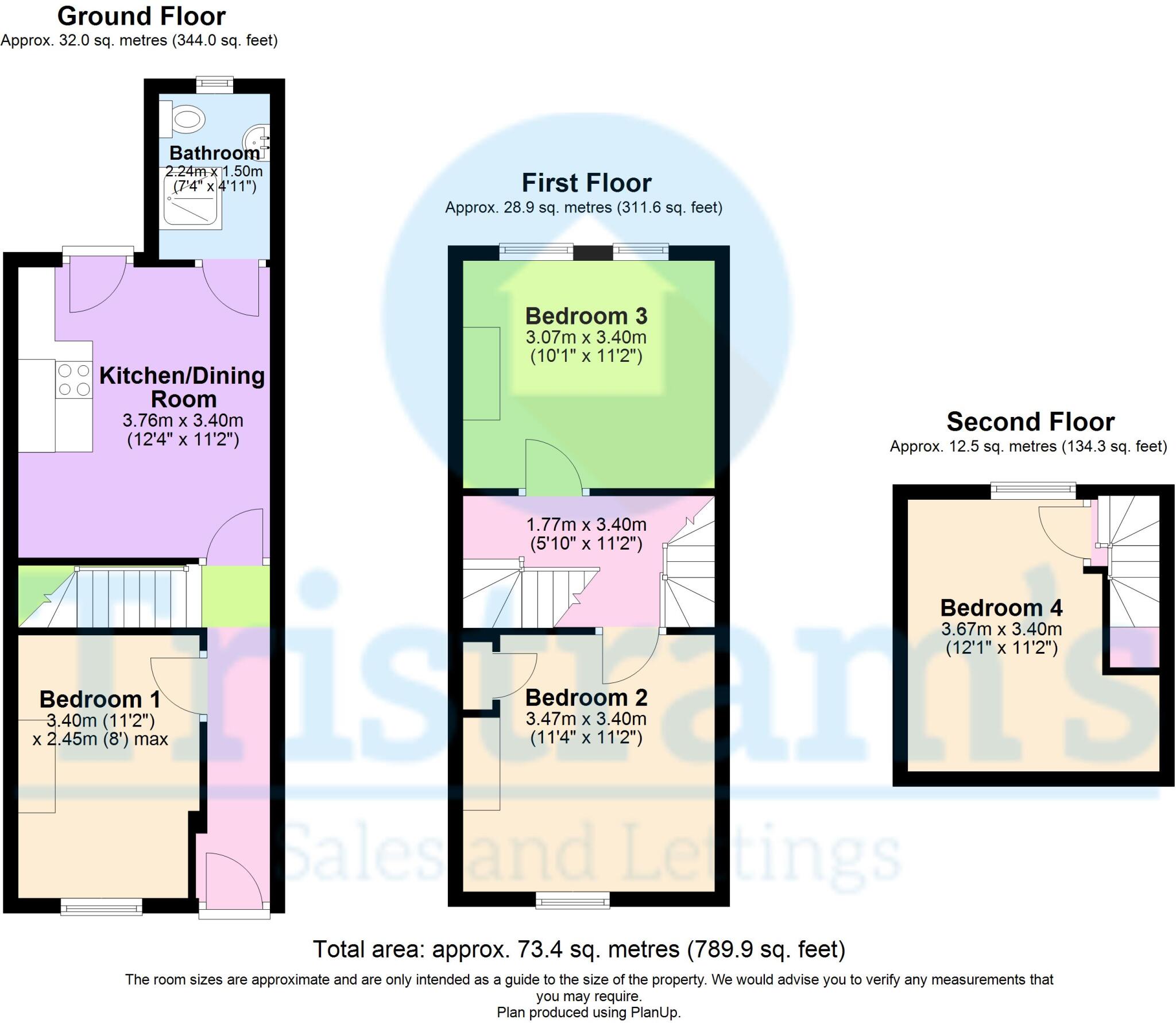 Bridlington Street, Radford floorplan