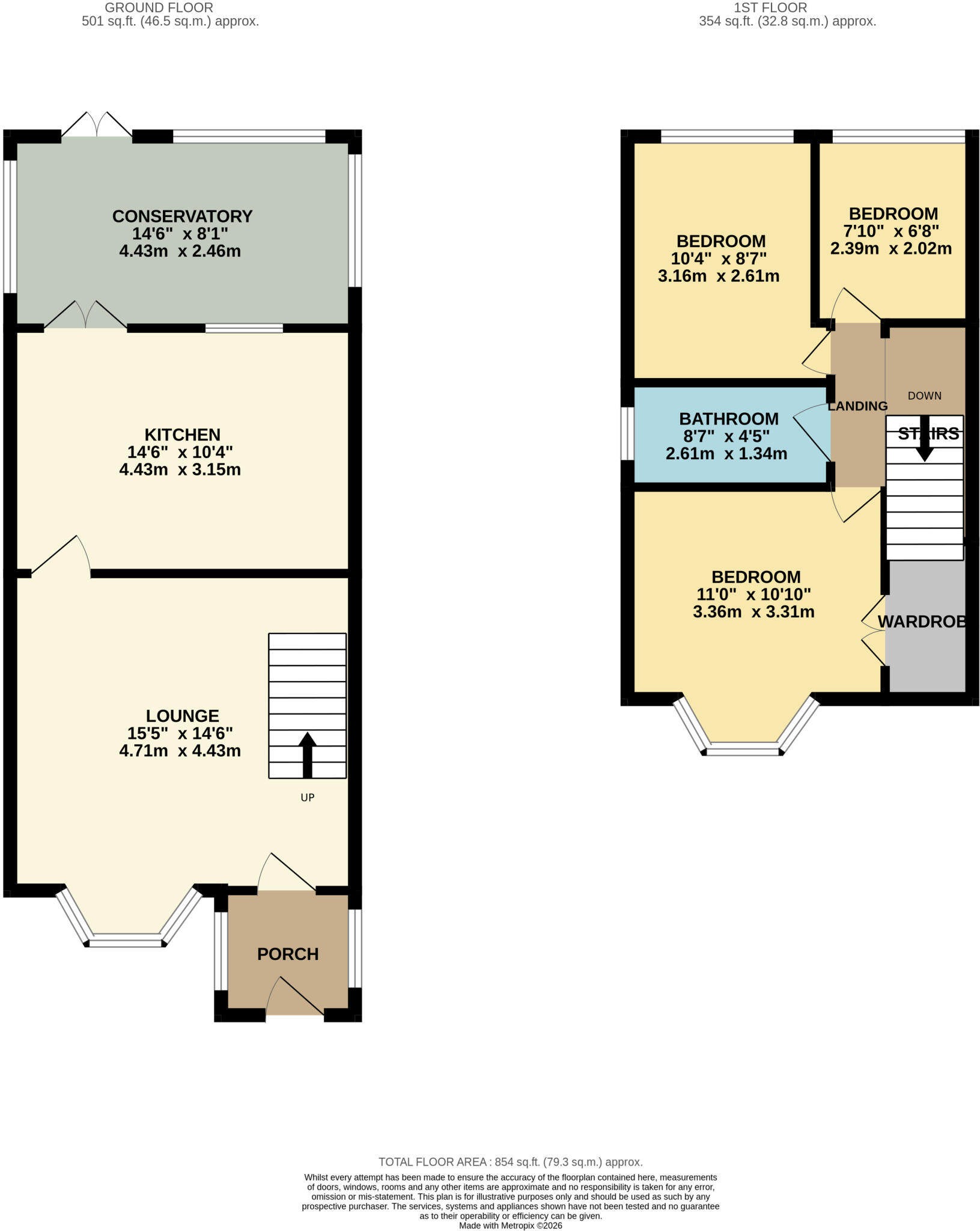 Lowerbrook Close, Horwich, Bolton, Greater Manchester, BL6 floorplan