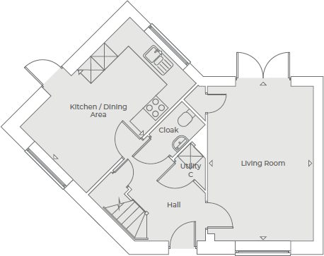 Ridgeview Crescent,
Storrington,
RH20 4FS floorplan