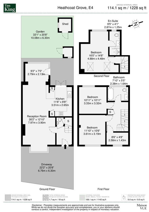 Heathcote Grove, Chingford, E4 floorplan