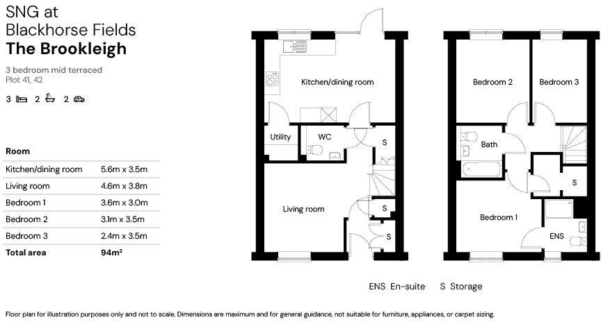 Blackhorse, Exeter, Devon, EX5 floorplan