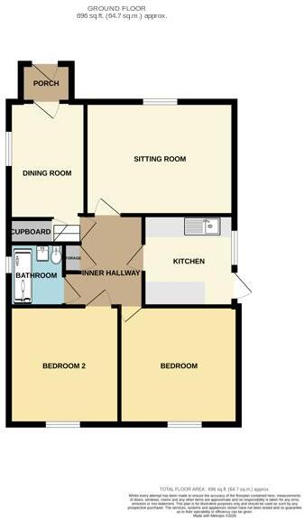 Richmond Road, Romiley floorplan