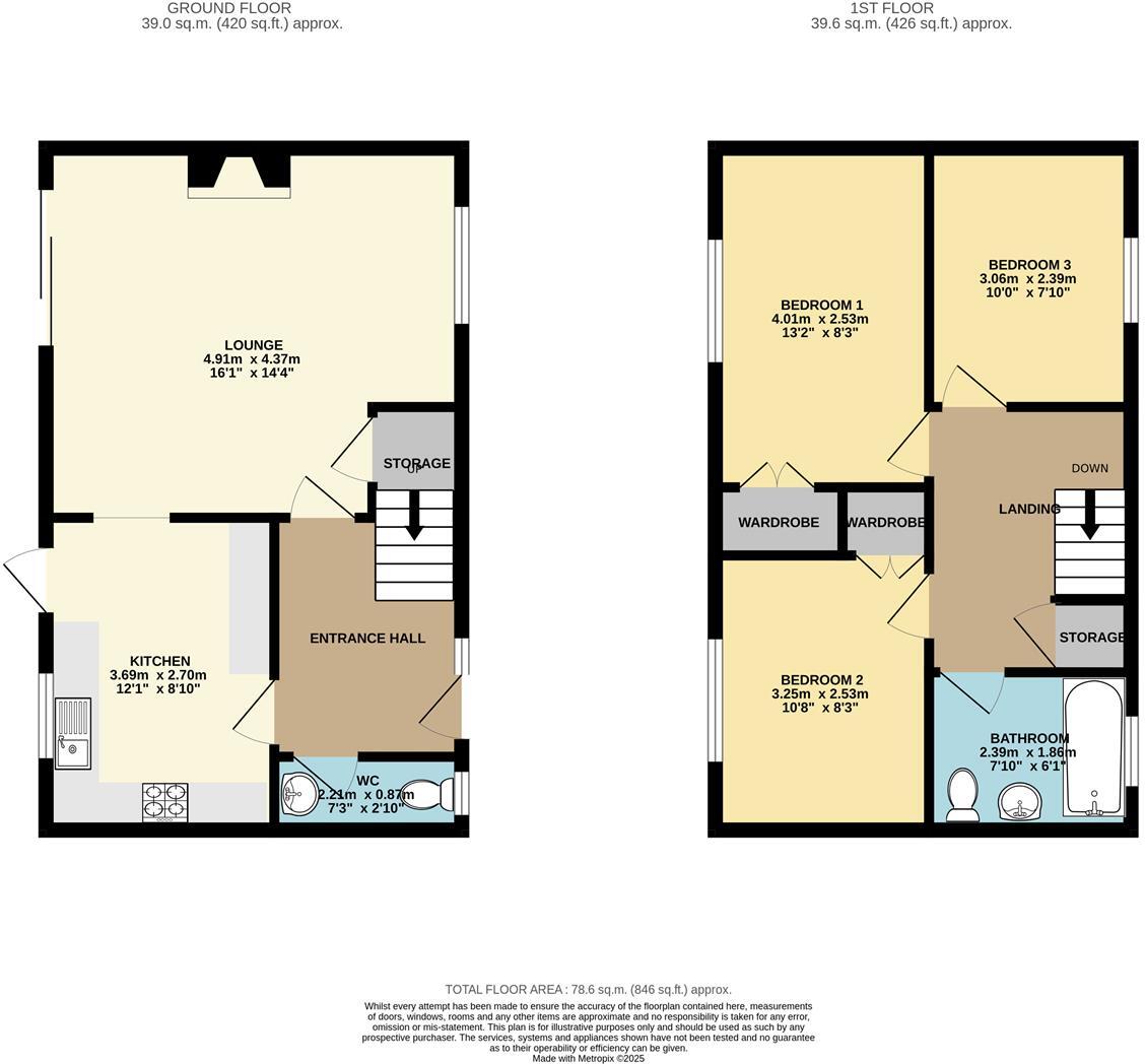 Standingford, Harlow floorplan