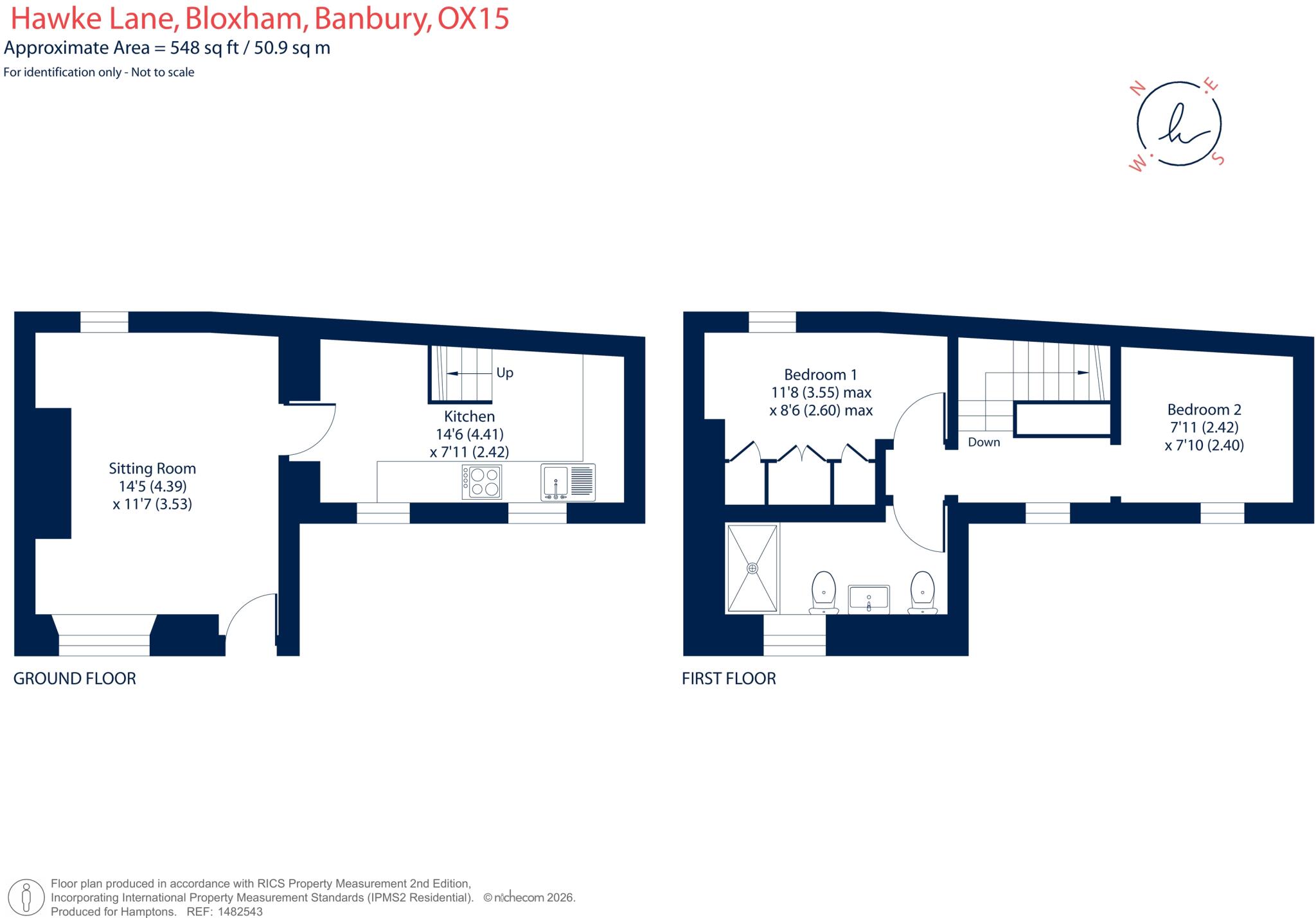 Hawke Lane Banbury OX15 floorplan