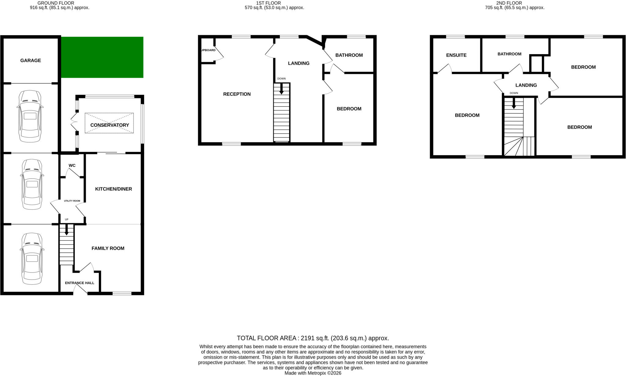 Whitworth Park Drive, Houghton-Le-Spring, Sunderland, DH4 floorplan