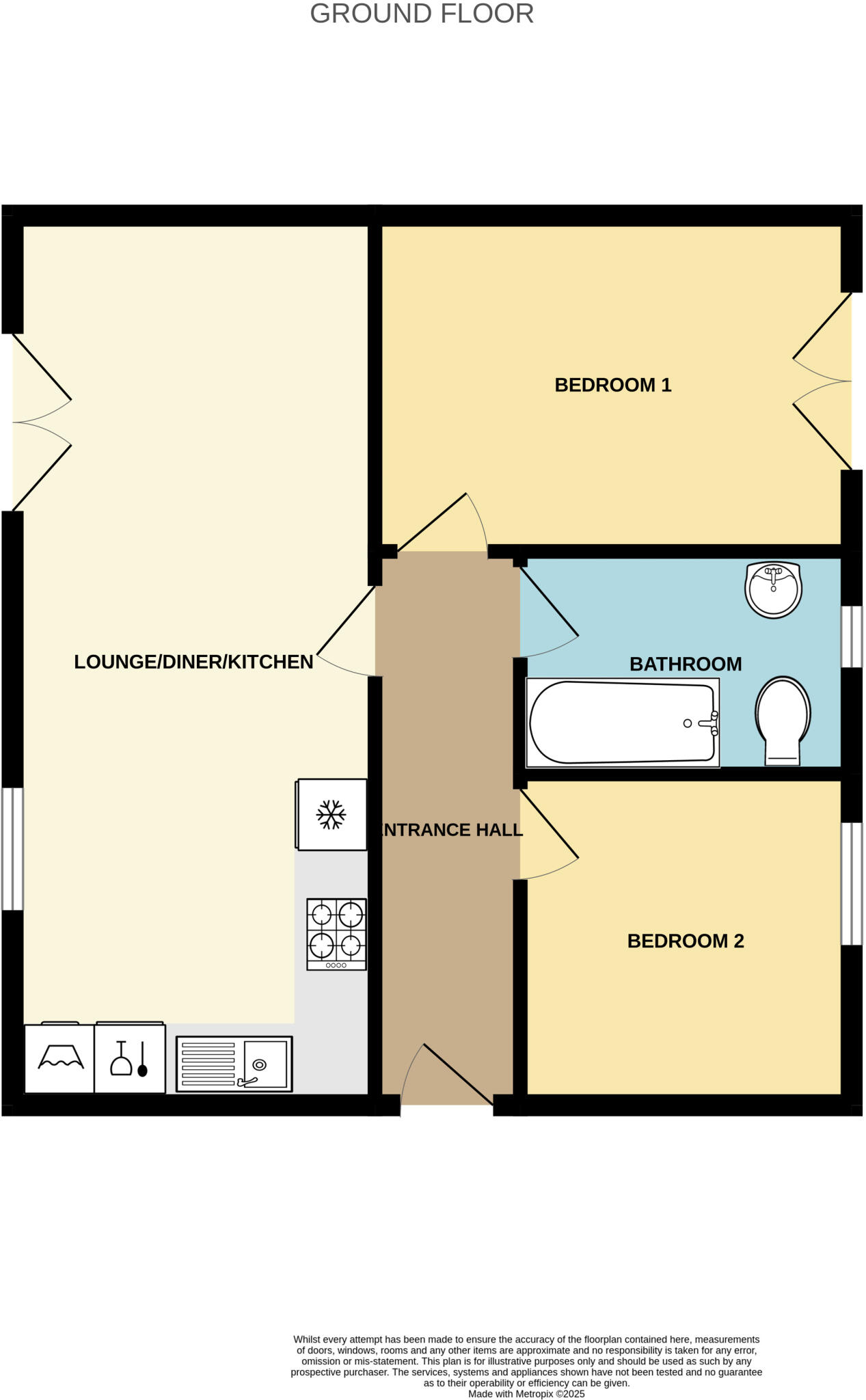 Lady Oak Way, Rotherham floorplan