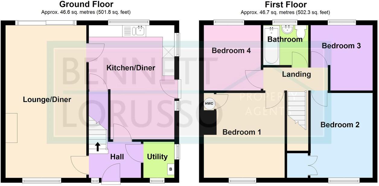 Henbrook, St Neots, PE19 floorplan