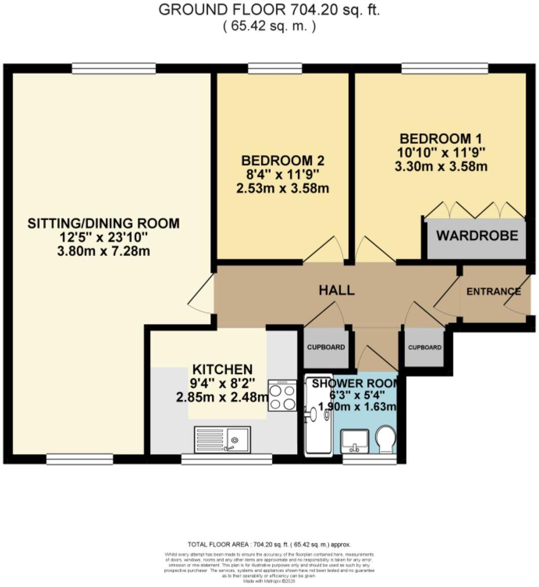 Chestnut Court, Shipley, BD18 floorplan