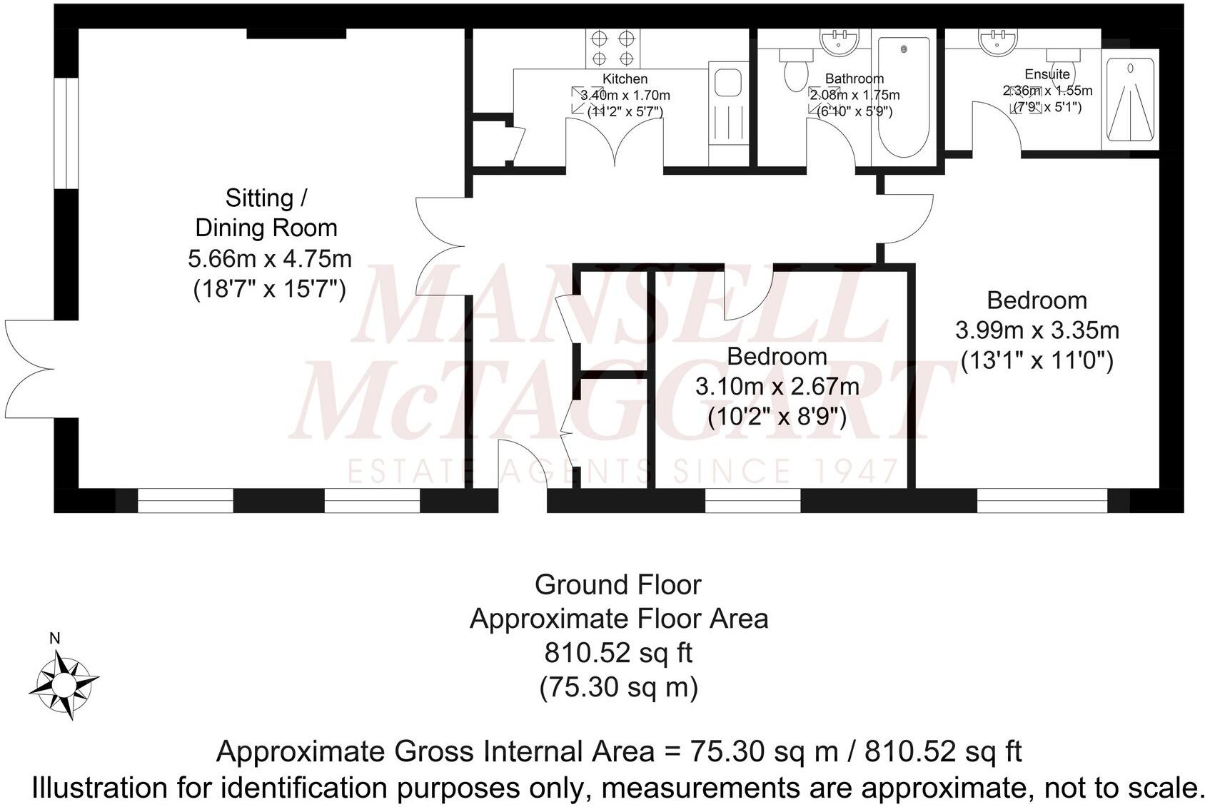 Kings Road, Horsham, RH13 floorplan