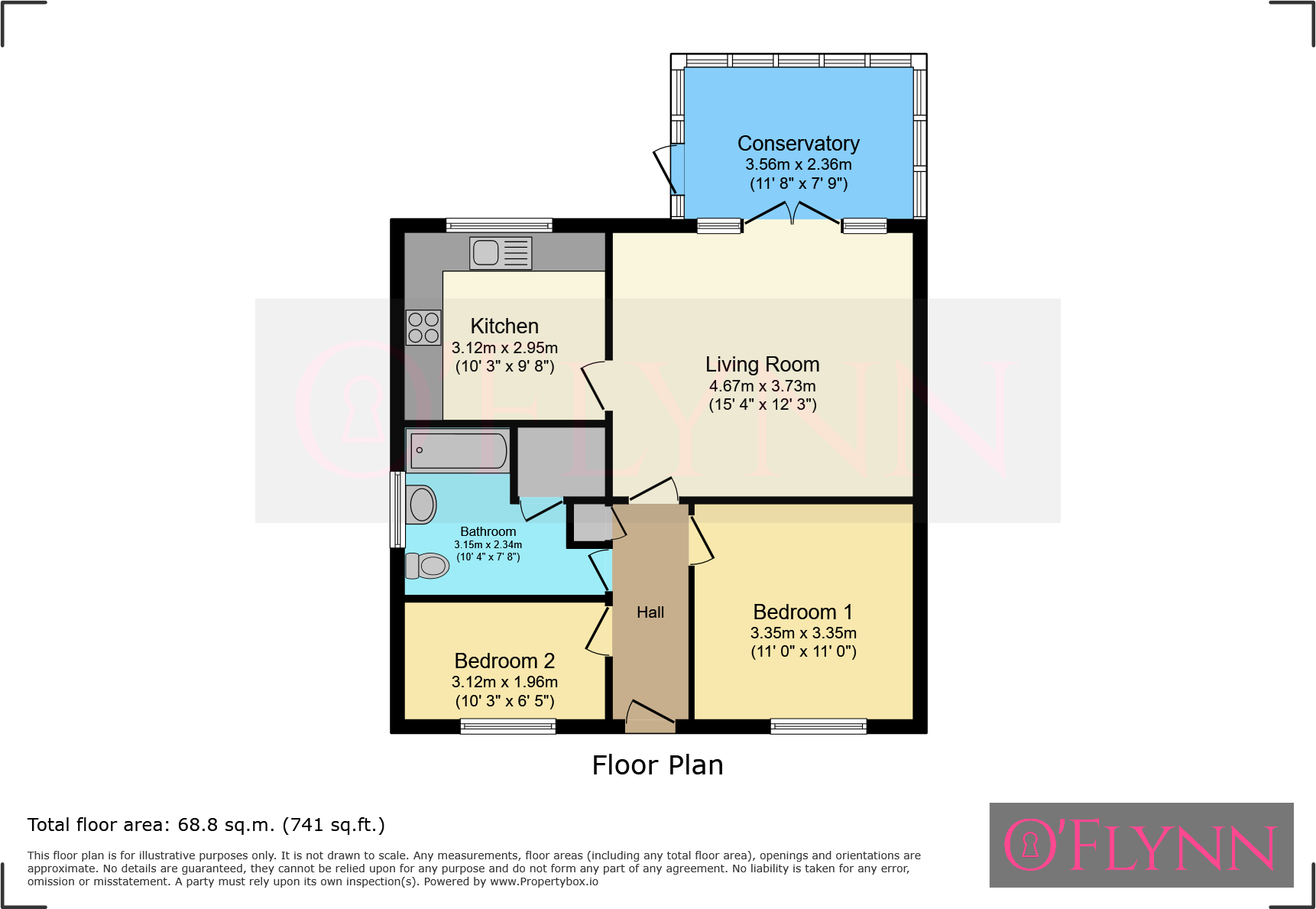 Meadow View, Botcheston, Leicester, Leicestershire floorplan