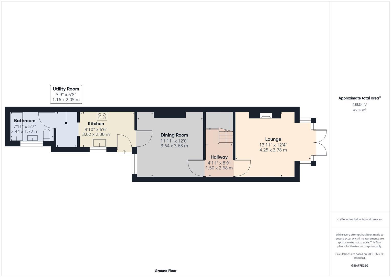 Oxford Street, Boston floorplan