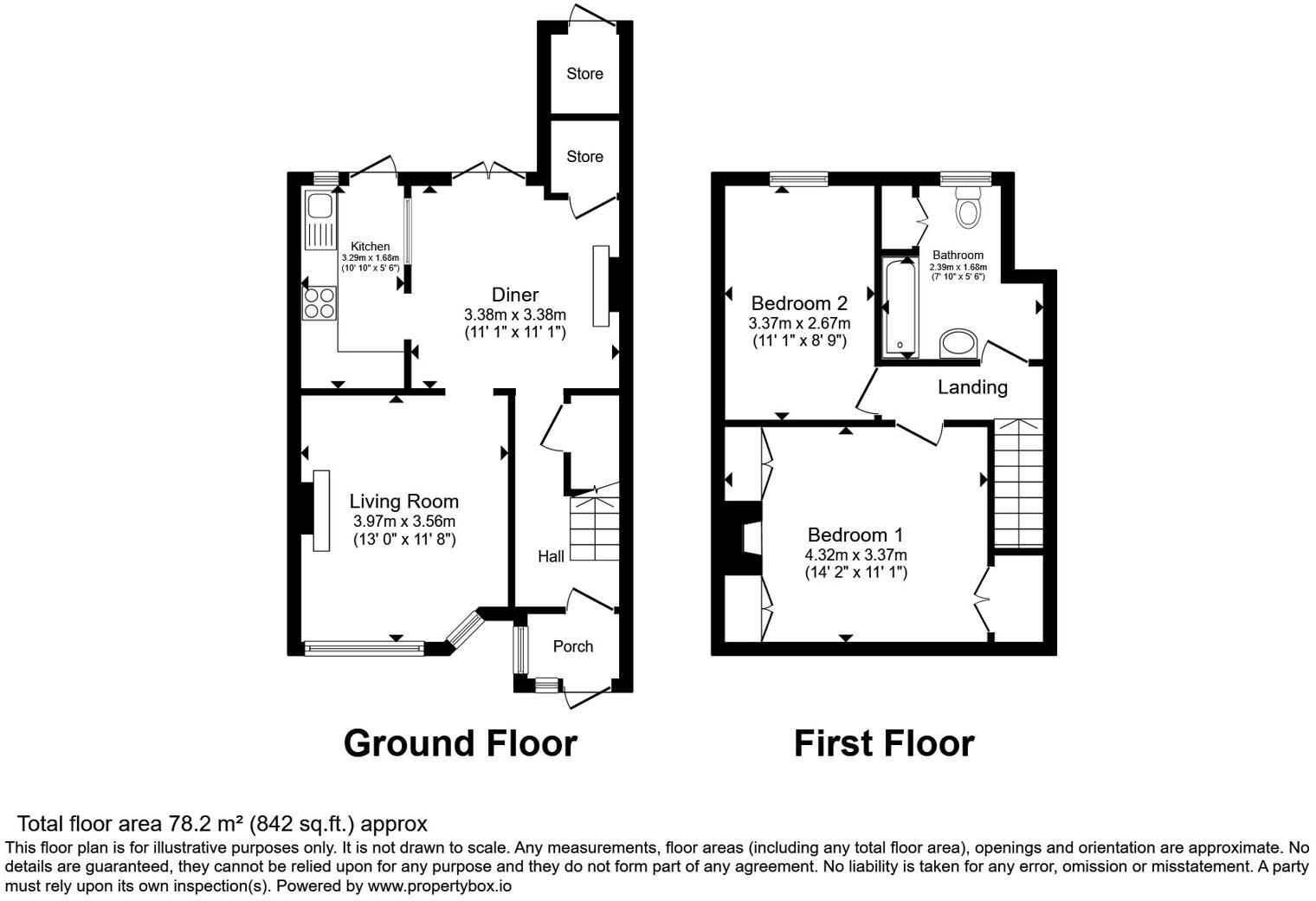 Becket Avenue, London, E6 floorplan