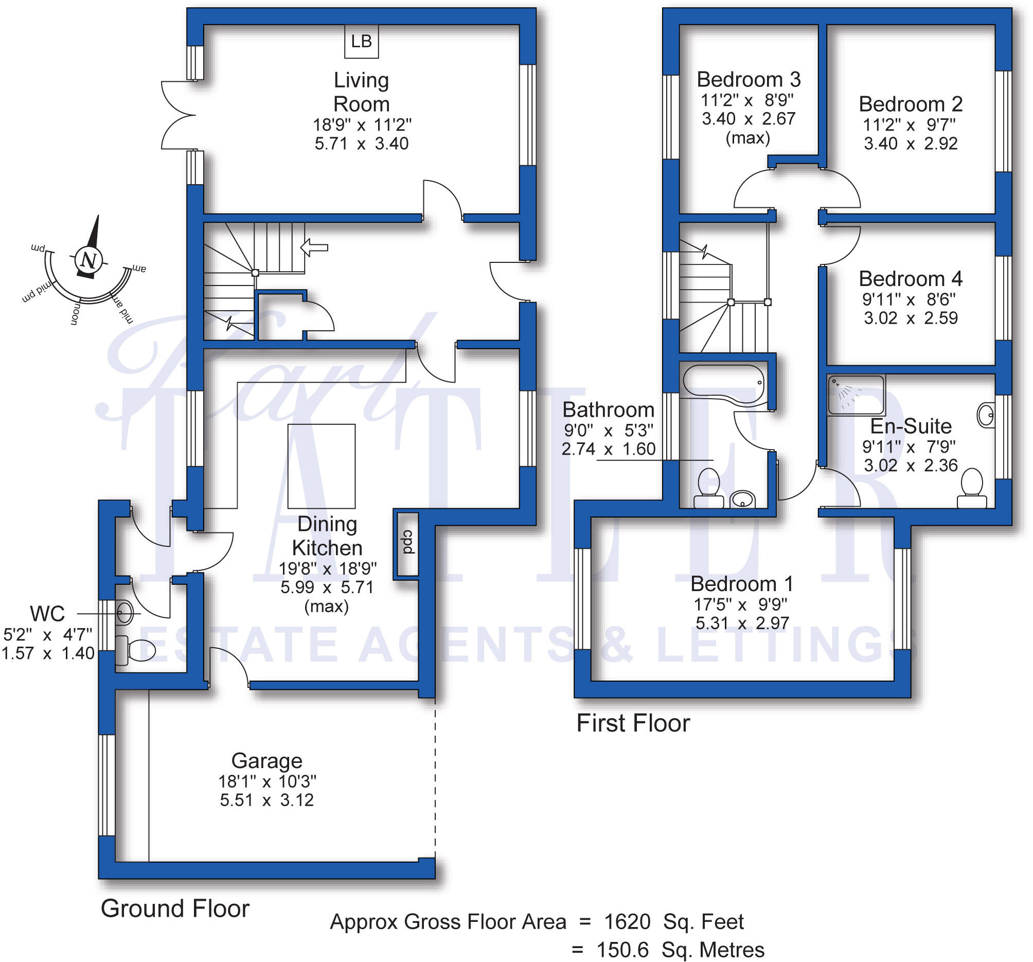 Applegarth, Saughall Massie, Wirral floorplan