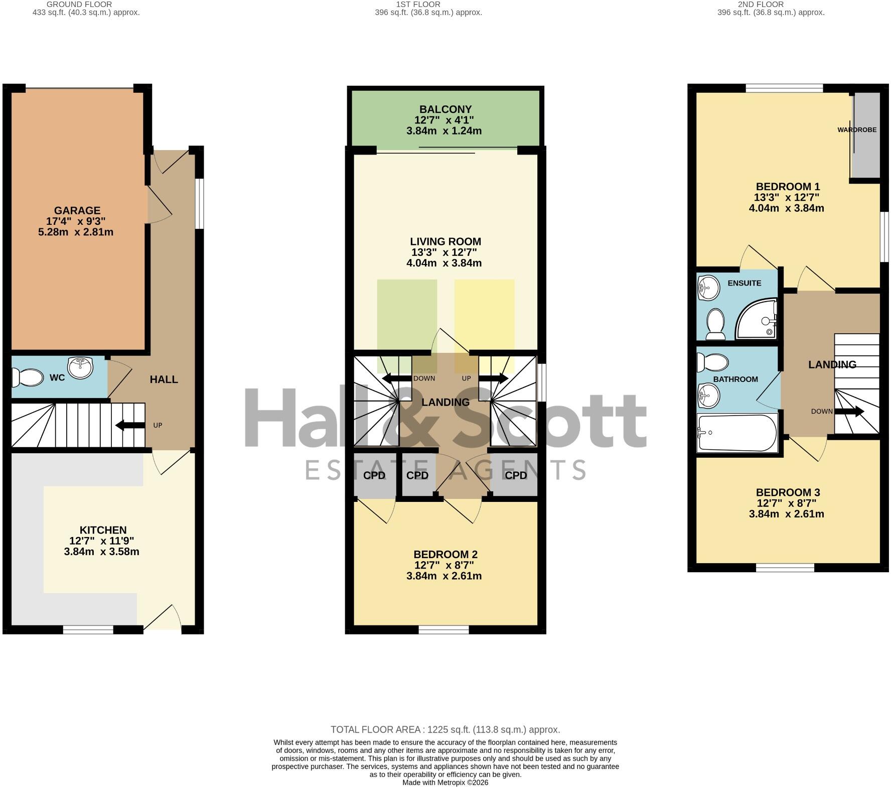 Thorne Farm Way, Ottery St Mary floorplan
