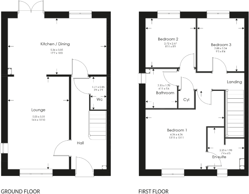 (Plot 40) Wesley Gardens, Messingham, North Lincolnshire, DN17 floorplan